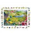 Puzzle da 500 Pezzi Legno - Garden