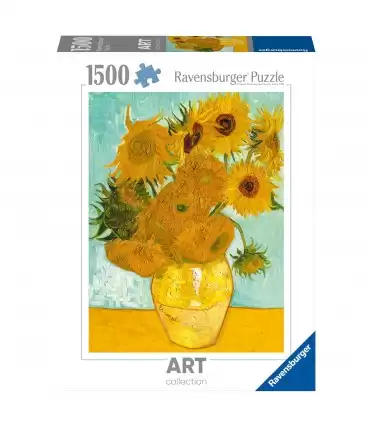 Puzzle da 1500 Pezzi - Van Gogh: Vaso con Girasoli