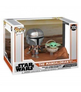  POP! Moment -  The Mandalorian: Mandalorian&Child (20cm)