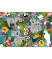 2 Puzzle da 24 Pezzi - Koala e Bradipi