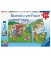 3 Puzzle da 49 Pezzi - Ricaricare le Energie