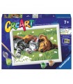 CreArt - Serie E: Cane E Gatto Dolce Sonno