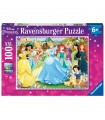 Puzzle da 100 Pezzi XXL - Principesse Disney