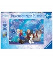 Puzzle da 100 Pezzi XXL - Frozen: L'Incanto del Ghiaccio
