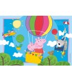 2 Puzzle da 12 Pezzi - Peppa Pig
