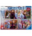 4 Puzzle da 42 Pezzi - Frozen 2