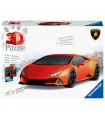 Puzzle da 156 Pezzi 3D - Lamborghini Huracán EVO Arancione