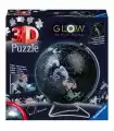 Puzzle da 180 Pezzi 3D - Glow in The Dark: Globo Costellazioni