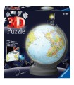 Puzzleda 540 Pezzi 3D - Globo Night Edition