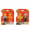 Sam il Pompiere - Set due Personaggi cm.7 - 2 asst