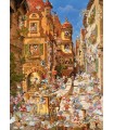 Puzzle 1000 pz - By Day, Romantic Town
