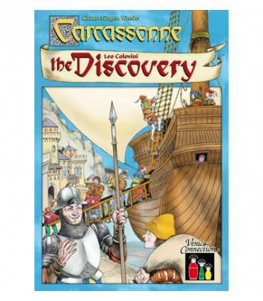 Carcassonne: The Discovery - Gioco da Tavolo Strategico per Famiglie, 2-5 Giocatori, Età 8+, Divertimento in 30 Minuti!