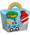 Lego - Elicottero antincendio e Auto della polizia - 10957