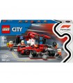 City - Pitstop e Meccanici con Monoposto Ferrari F1