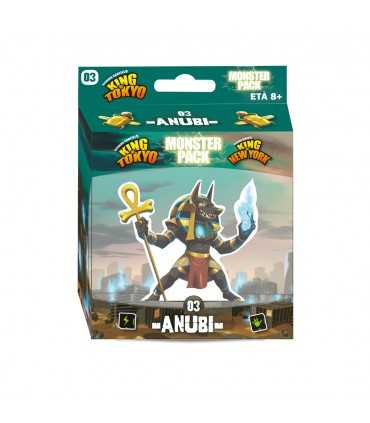 King of Tokyo Monster Pack: Anubi - Espansione Gioco da Tavolo per 2-6 Giocatori, Italiano, Strategia e Combattimento, 30 Minuti