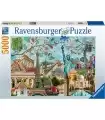 Puzzle da 5000 Pezzi - Big City Collage