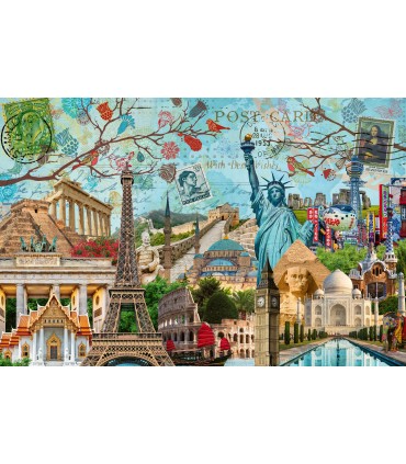 Puzzle da 5000 Pezzi - Big City Collage
