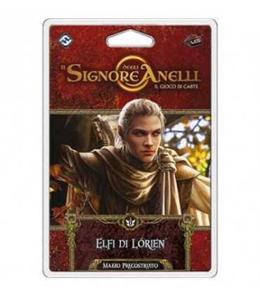 Il Signore degli Anelli LCG - Elfi di Lòrien: Mazzo di Eroi, Espansione Strategica per 1-4 Giocatori, 82 Carte, Italiano