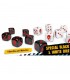 Dadi Speciali Bianco e Nero per Zombicide (Seconda Edizione) - Set di 12 Dadi Extra per Giochi Solitari - Espansione 2022