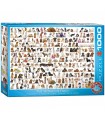 Puzzle da 1000 Pezzi - The World of Dogs