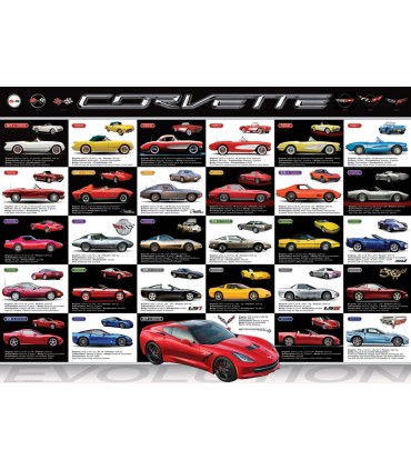 Puzzle da 1000 Pezzi - Corvette Evolution