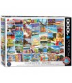 Puzzle da 1000 Pezzi - Globetrotter Beaches
