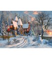 Puzzle da 1000 Pezzi - Davison, Dominic: Christmas Cottage