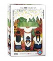 Puzzle da 1000 Pezzi - Diego Rivera: Flower Festival Feast