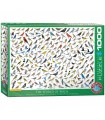 Puzzle da 1000 Pezzi - The World of Birds