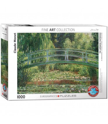 Puzzle da 1000 Pezzi - Monet, Claude: The Japanese Footbridge