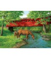 Puzzle da 1000 Pezzi - Sweet Water Bridge by Weirs