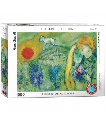 Puzzle da 1000 Pezzi - Chagall, Marc : The Lovers of Vence