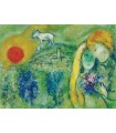 Puzzle da 1000 Pezzi - Chagall, Marc : The Lovers of Vence