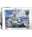 Puzzle da 1000 Pezzi - Chagall, Marc : Le Bouquet de Paris by Chagall