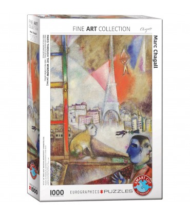 Puzzle da 1000 Pezzi - Chagall, Marc : Paris through the Window