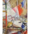 Puzzle da 1000 Pezzi - Chagall, Marc : Paris through the Window
