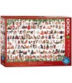Puzzle da 1000 Pezzi - Holiday Dogs
