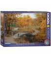 Puzzle da 1000 Pezzi - Eugene Lushpin: Autumn in an Old Park