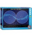 Puzzle da 1000 Pezzi - Map of the Sky