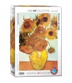 Puzzle da 1000 Pezzi - van Gogh, Vincent: Twelve Sunflowers by van Gogh