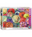 Puzzle da 1000 Pezzi - Asian Oil Paper Umbrellas
