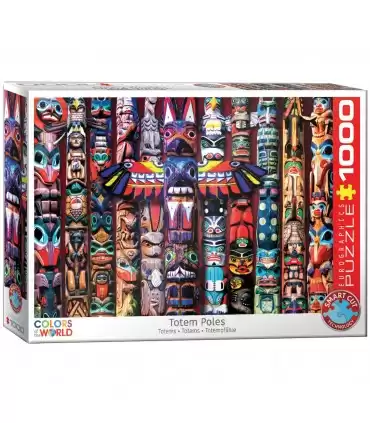 Puzzle da 1000 Pezzi - Canadian Totem Poles