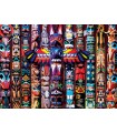 Puzzle da 1000 Pezzi - Canadian Totem Poles