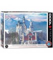 Puzzle da 1000 Pezzi - HDR-Neuschwanstein in Winter