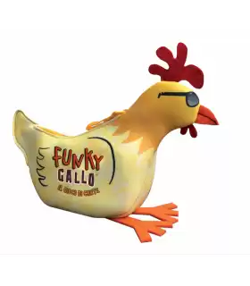 Funky Gallo - Gioco di Danza Divertente per Famiglie, 4-8 Giocatori, Da 6 Anni, 10 Minuti di Risate e Azione!