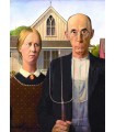 Puzzle da 1000 Pezzi - Grant Wood: American Gothic by Grant Wood