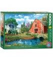 Puzzle da 1000 Pezzi - Davison, Dominic: The Red Barn by D. Davison