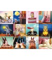 Puzzle da 1000 Pezzi - Lucia Heffernan: Funny Bunnies