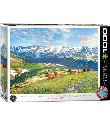 Puzzle da 1000 Pezzi - Mountain Elks