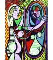 Puzzle da 1000 Pezzi - Picasso, Pablo: Picasso-Girl inFront of Mirror